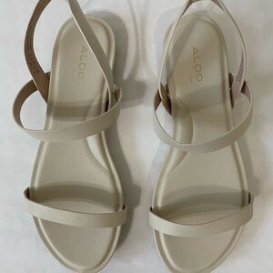 White ALDOS sandals